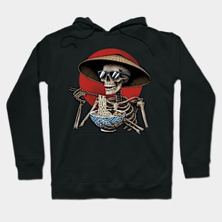 Eternal Noodle Feast: Skele-Ramen Delight Hoodie